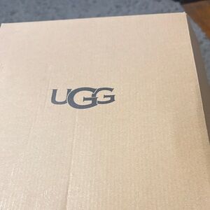 New UGG Grey  with inside zipper and cardboard  Box